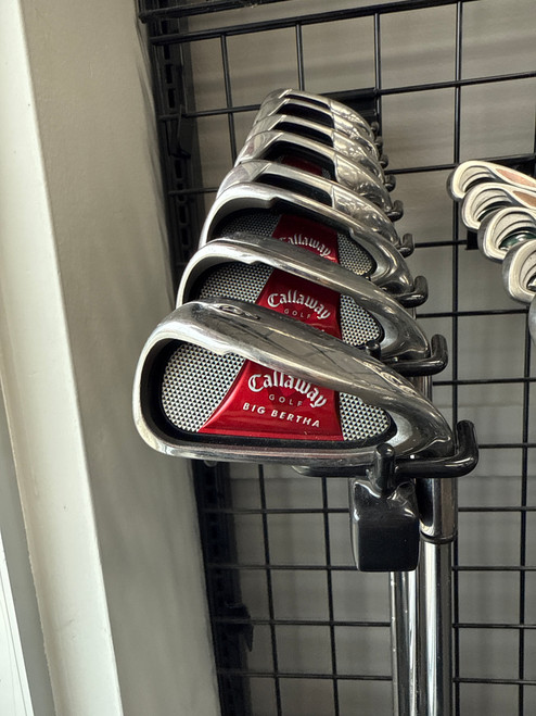 Vist Large View of Product Image Which is Used Callaway BIG BERTHA 2008 Mens Iron Set RH 3I-PW