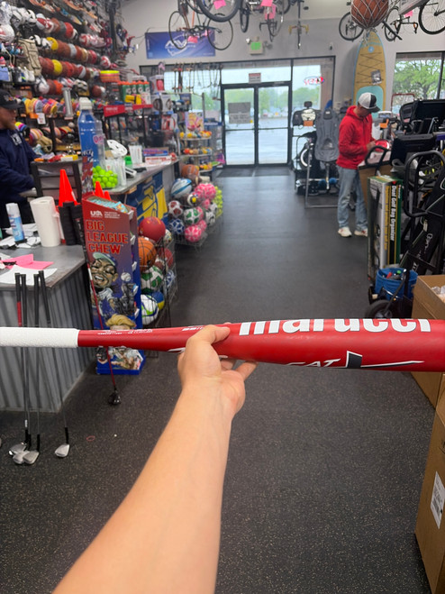 Vist Large View of Product Image Which is Used Marucci CAT X 2 BB/SB USA 2 5/8 Bat 29"