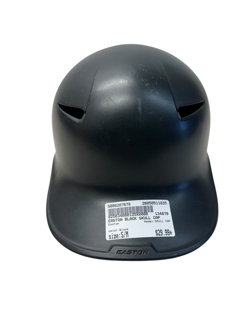 Vist Large View of Product Image Which is Used Easton SKULL CAP Catchers Helmet w/Mask Black S/M