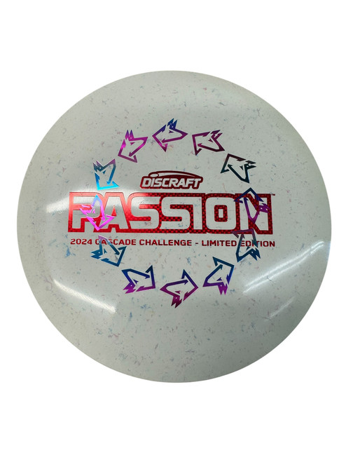 Vist Large View of Product Image Which is Used Discraft 2024 CASCADE LE PASSION Disc Golf Driver White 171g