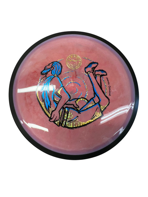 Vist Large View of Product Image Which is Used MVP TS BENDY JAMES CONRAD VOLT Disc Golf Driver Pink 174g