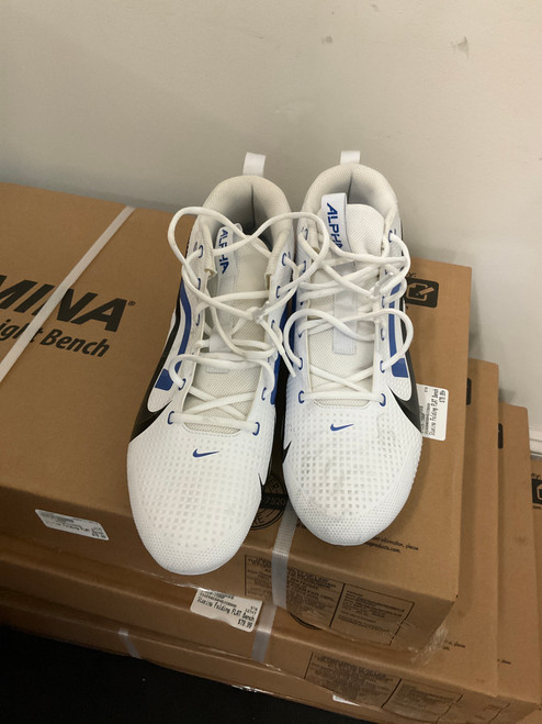 Vist Large View of Product Image Which is Used Nike Adult FB Cleats White Senior 15