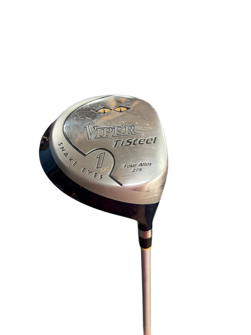 Vist Large View of Product Image Which is Used Snake Eyes VIPER TI STEEL Mens Driver RH 12.0 Degree