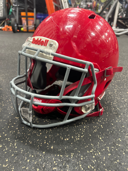 Vist Large View of Product Image Which is Used Riddell SPEED FB Helmet Red LG