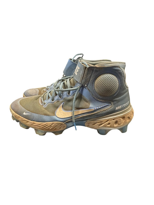 Vist Large View of Product Image Which is Used Nike REACT BB/SB Cleats Royal Blue Senior 12