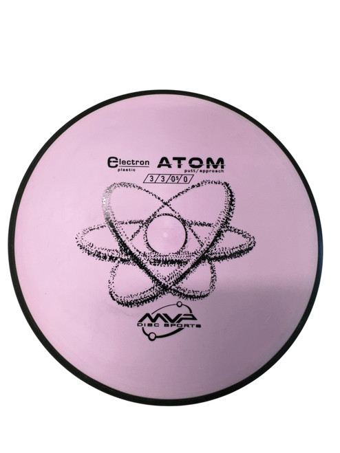 Vist Large View of Product Image Which is Used MVP ELECTRON ATOM Disc Golf Putter Purple 170g