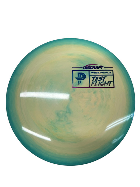 Vist Large View of Product Image Which is Used Discraft PP TEST FLIGHT JOY Disc Golf Mid Range Green 173g