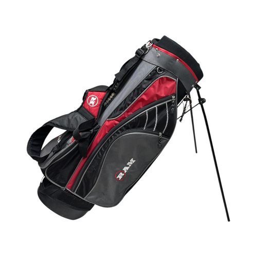 Vist Large View of Product Image Which is Used Ram 8 WAY Mens Golf Stand Bag Black