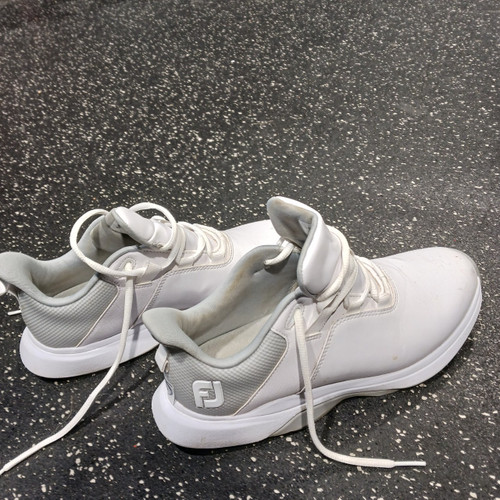 Vist Large View of Product Image Which is Used Foot Joy Womens Golf Shoes White Senior 7.5