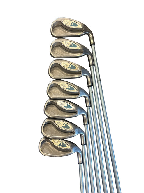 Vist Large View of Product Image Which is Used Callaway TUNGSTEN INJECTED Womens Iron Set RH 3I-PW