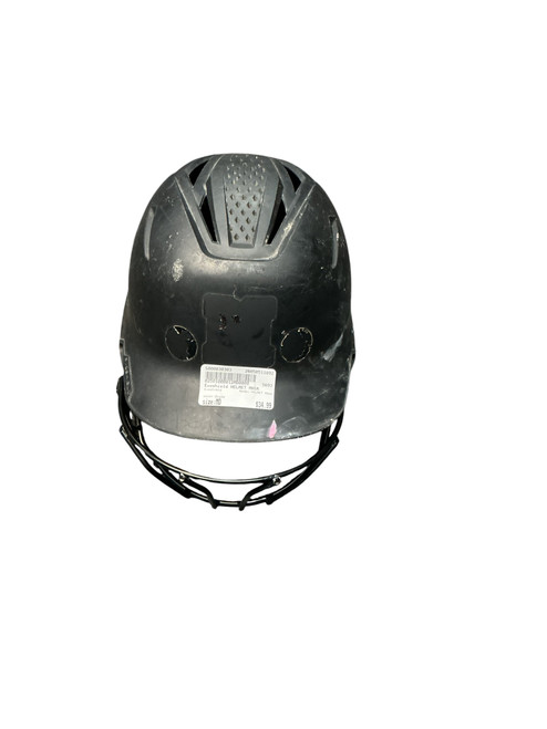 Vist Large View of Product Image Which is Used Evoshield HELMET MASK Batting Helmet w/Mask Black MD