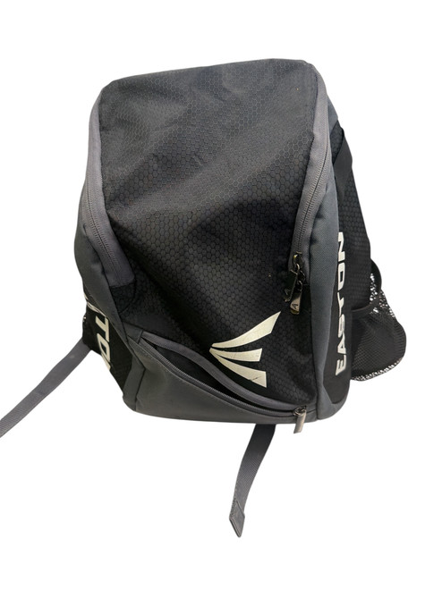 Vist Large View of Product Image Which is Used Easton BLACK AND GRAY BAG BB/SB Player Backpack Black