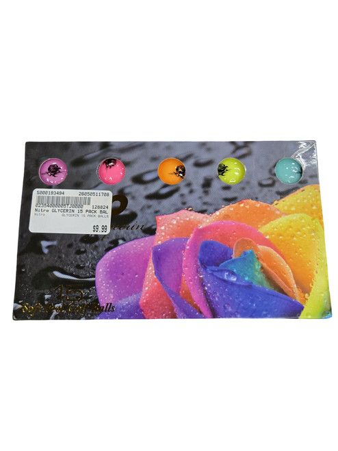 Vist Large View of Product Image Which is Used Nitro GLYCERIN 15 PACK BALLS 15 Pack - Golf Balls