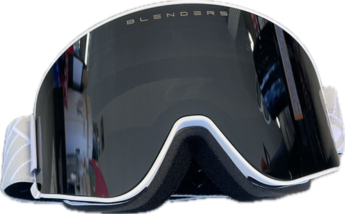 Vist Large View of Product Image Which is Used Snow Goggles Adult White