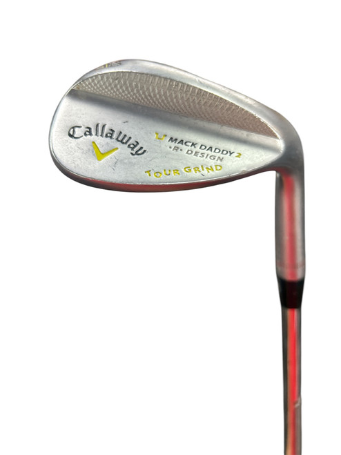 Vist Large View of Product Image Which is Used Callaway MACK DADDY TOUR GRIND FT Golf Wedge Mens RH 60 Degree
