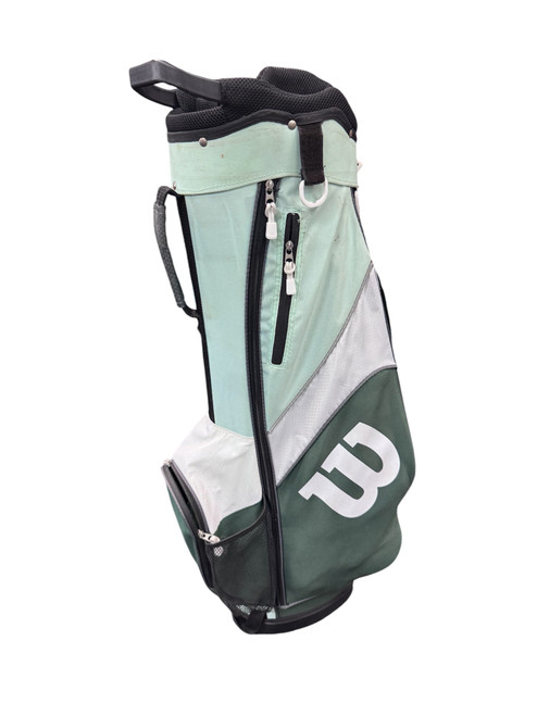 Vist Large View of Product Image Which is Used Wilson CART BAG FT Womens Cart Bag Green