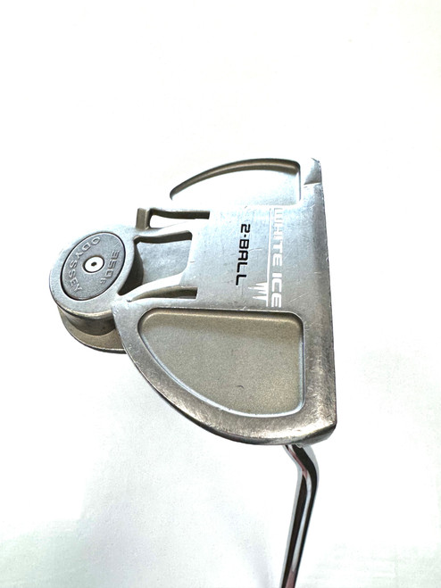 Vist Large View of Product Image Which is Used Odyssey 2 BALL WHITE ICE Mens Putter RH
