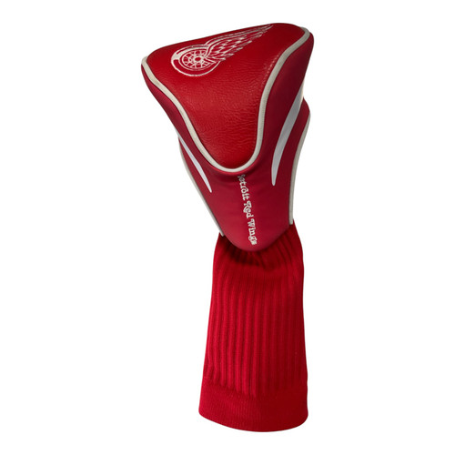 Vist Large View of Product Image Which is Used DETROIT RED WINGS WOOD HEAD COVER Golf Accessory
