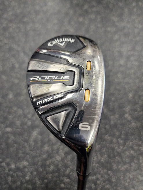 Vist Large View of Product Image Which is Used Callaway ROGUE ST MAX OS Mens Hybrid Club RH 6 Hybrid