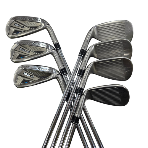 Vist Large View of Product Image Which is Used Taylormade SIM 2 MAX Mens Iron Set RH 5I-GW/AW