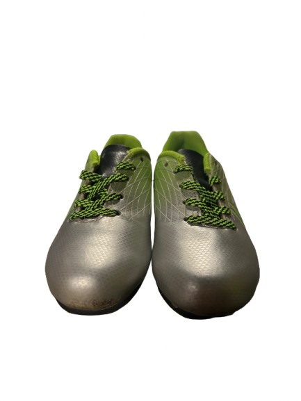Vist Large View of Product Image Which is Used Dsg DSG SPEED VIPER YTH 11.0 Soccer Cleats Green And Chrome Youth 11.0