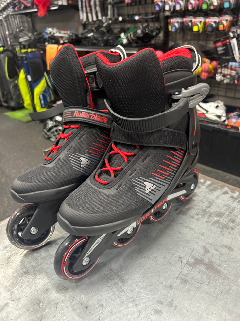 Vist Large View of Product Image Which is Used Rollerblade ZETRABLADE Senior Aggressive Skates Black Senior 8