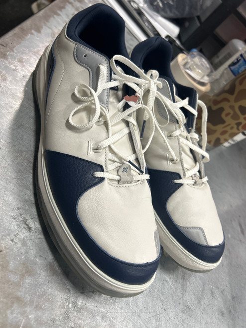 Vist Large View of Product Image Which is Used Mens Golf Shoes White Senior 11.5