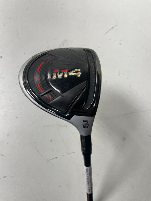 Vist Large View of Product Image Which is Used Taylormade M4 Mens Fairway Wood RH 5 Wood