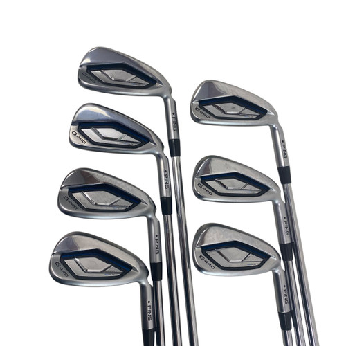 Vist Large View of Product Image Which is Used Ping G440 BLACK DOT Mens Iron Set RH 5I-GW/AW