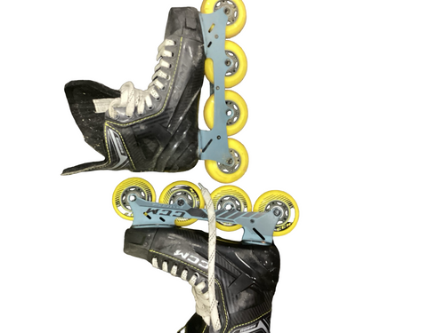 Vist Large View of Product Image Which is Used CCM Roller Hockey Skates Black Senior 6