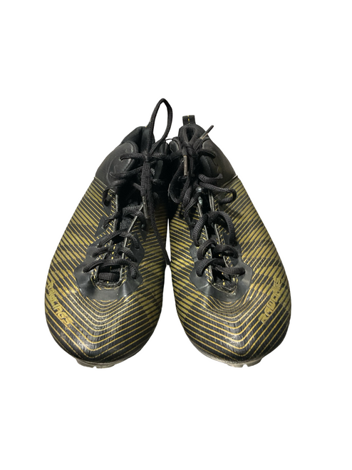 Vist Large View of Product Image Which is Used Rawlings GOLD/BLK CLEATS BB/SB Cleats Vegas Gold Senior 8