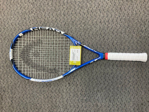 Vist Large View of Product Image Which is Used Head TI ECLIPSE Adult Tennis Racquet Royal Blue 4"