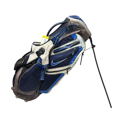 Vist Large View of Product Image Which is Used Nike 14 WAY Mens Golf Stand Bag Royal Blue