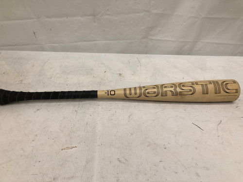Vist Large View of Product Image Which is Used Warstic BONESABER 1 PIECE BB/SB USSSA 2 5/8 Bat 27"