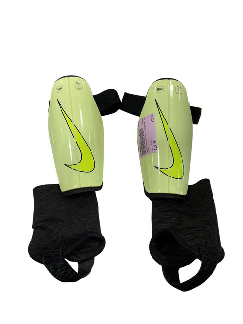 Vist Large View of Product Image Which is Used Nike Soccer Shin Guards Youth Green SM