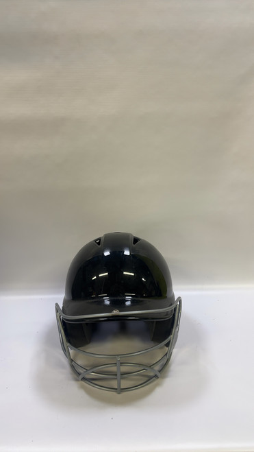 Vist Large View of Product Image Which is Used Adams BH-75 Batting Helmet w/Mask Black S/M