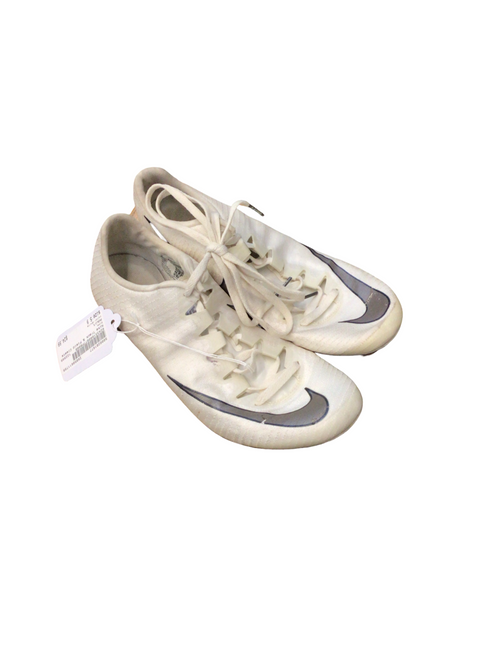 Vist Large View of Product Image Which is Used Nike Track & Field Cleats Adult White Senior 9