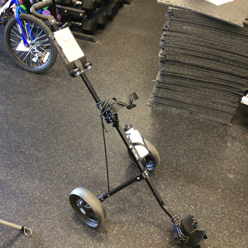 Vist Large View of Product Image Which is Used On Course LITE RIDER 2 WHEEL PULL CART Golf Cart 2 Wheel