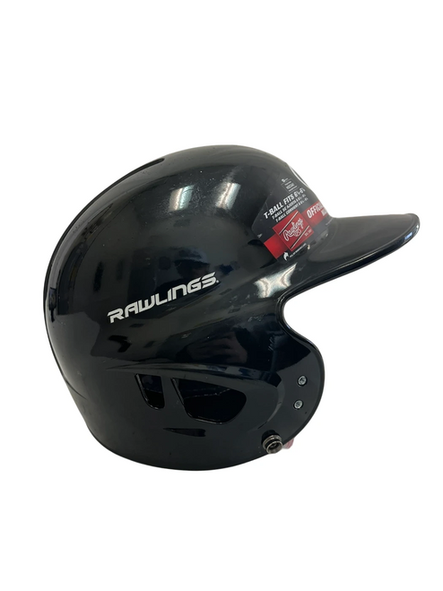 Vist Large View of Product Image Which is Used Rawlings MLTBH-R1 Tee ball Batting Helmet Black 