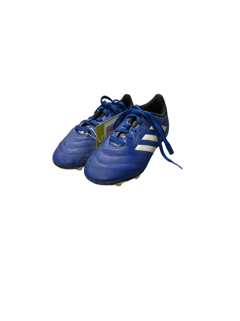 Vist Large View of Product Image Which is Used Adidas Soccer Cleats Royal Blue Youth 13.0