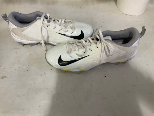 Vist Large View of Product Image Which is Used Nike Adult FB Cleats White Senior 10