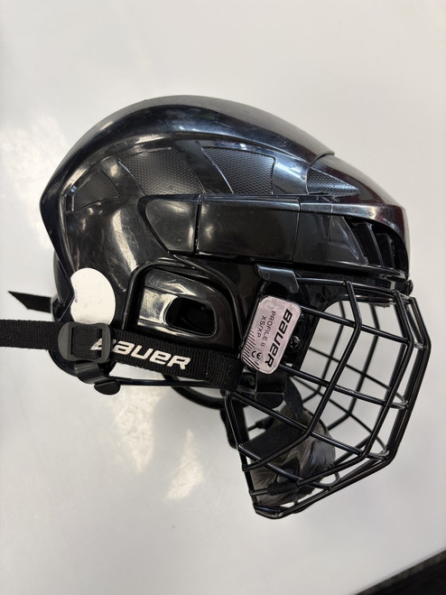 Vist Large View of Product Image Which is Used CCM FL40 S Helmet Cage Combo Black SM