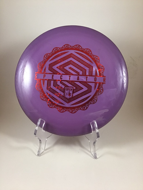 Vist Large View of Product Image Which is Used Dynamic Discs SUPREME FUGITIVE Disc Golf Mid Range Purple 178g