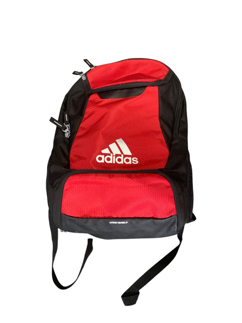 Vist Large View of Product Image Which is Used Adidas Soccer Player Sackpack Black