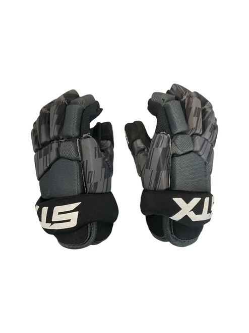 Vist Large View of Product Image Which is Used STX STALLION 75 Lacrosse Gloves Junior Black XS