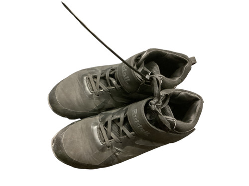 Vist Large View of Product Image Which is Used Riddell Jr FB Cleats Black Junior 05
