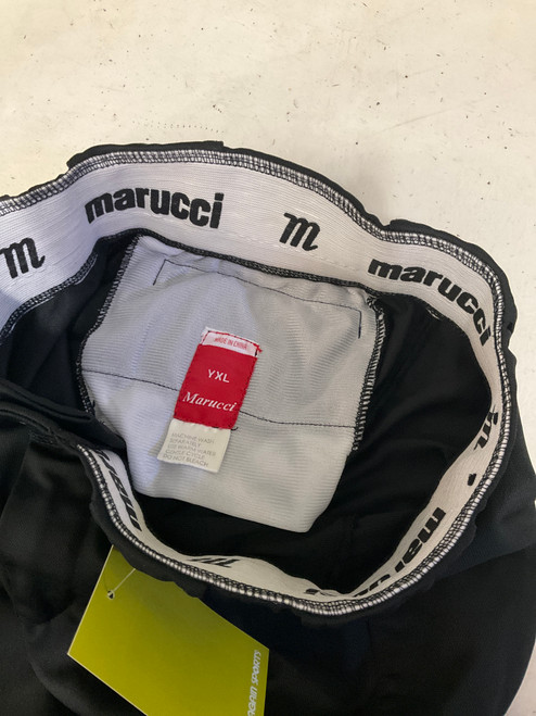 Vist Large View of Product Image Which is Used Marucci MARUCCI PANTS Y XL BB/SB Pant Boys Black XL