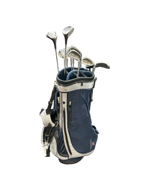 Vist Large View of Product Image Which is Used PAR ACE WMNS RH GOLF SET Womens Package Set RH Black 14 Piece
