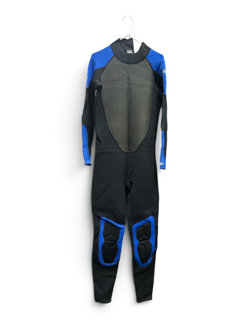 Vist Large View of Product Image Which is Used Aqua Lung Mens Full Suit Black 2X