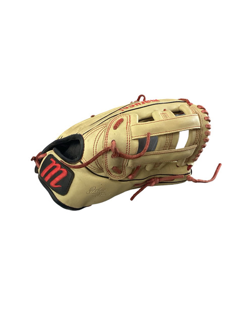 Vist Large View of Product Image Which is Used Marucci OXBOW SERIES BB/SB Glove RH Throw Brown 12 1/2"